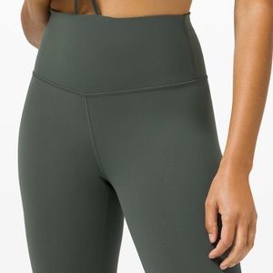 Lululemon Wunder Train Contour Fit Smoked Spruce